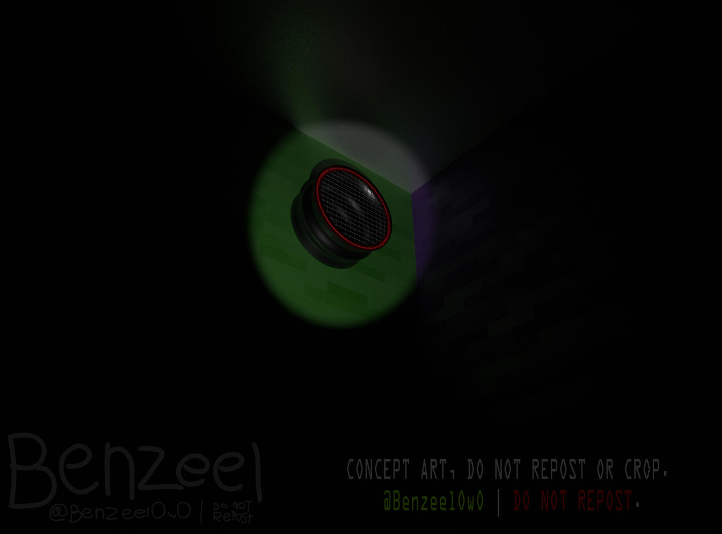 FNABTBS1/2 VENT TUBE CONCEPT ART, DO NOT REPOST, CROP, OR CLAIM AS YOUR OWN. (ALL MODELS AND ASSETS MADE FROM SCRATCH AND ARE OWNED BY BENZEEL(Me))